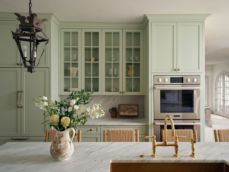 25 French Country Kitchens Designs To Inspire Your Space - Decor Hint Vintage-Inspired Lighting