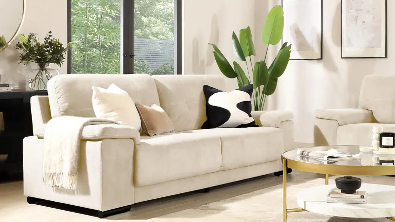 7 Old-Fashioned Couch Colors Still Hiding In Kentucky Homes, And 8 Better Picks For 2025 - Decor Hint Creamy Off-White