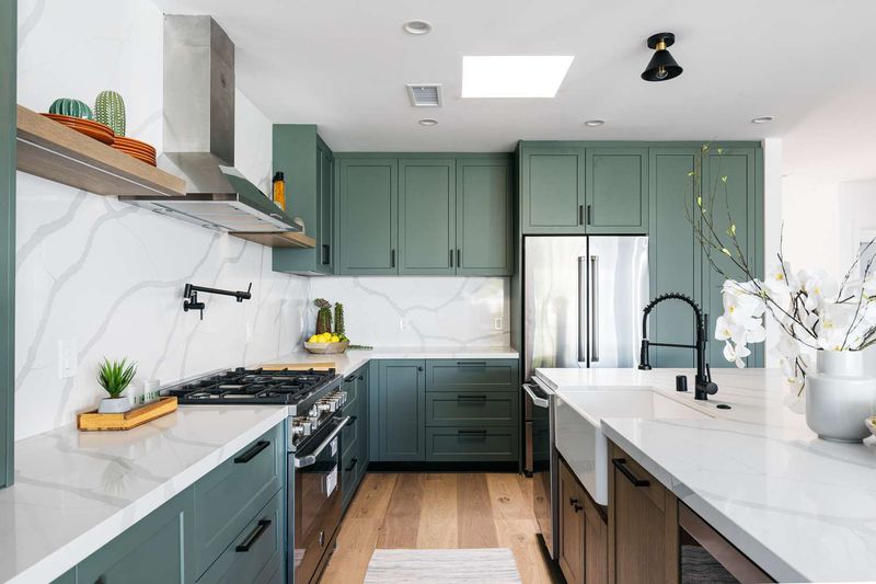 Sage Green and Matte Black