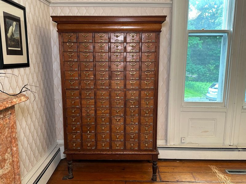 What's Out And What's Hot 5 Antique Duds From 1900s And 9 Hidden Treasures - Decor Hint Library Card Catalog Cabinets