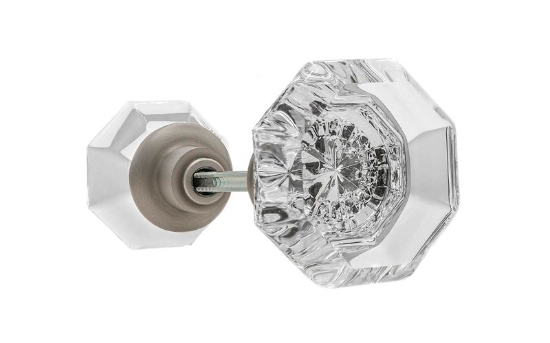 Replace Basic Hardware Store Knobs with Vintage Glass