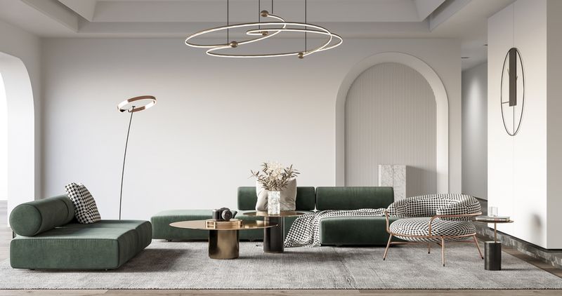 7 Living Room Decorating Mistakes Everyone Makes, Interior Designers Say - Decor Hint Forgetting About Scale and Proportion