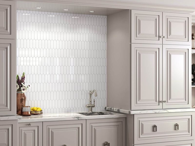 Vertical Tile Arrangements Rising Up