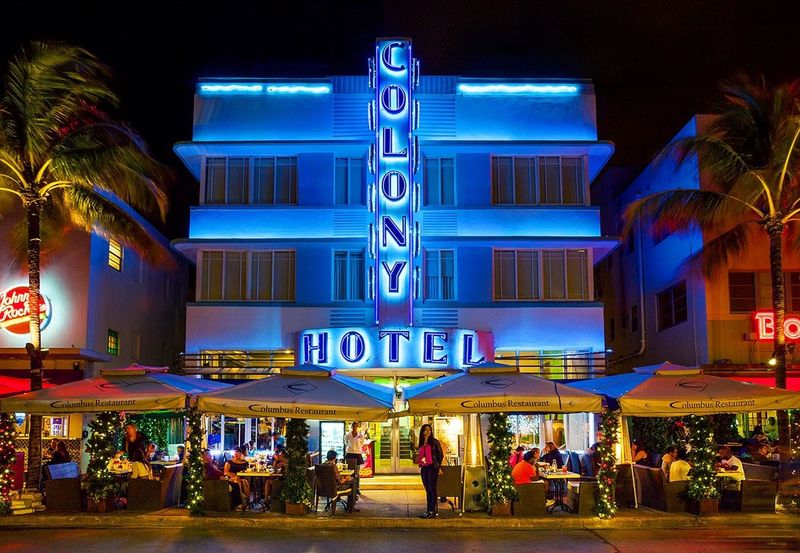9 Art Deco-Inspired Exterior Details From Miami Condos - Decor Hint Neon-Outlined Facades