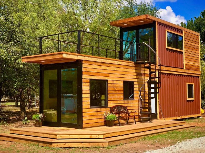 17 Tiny Homes That Prove Big Comfort Comes In Tiny Packages - Decor Hint Shipping Container Tiny Home