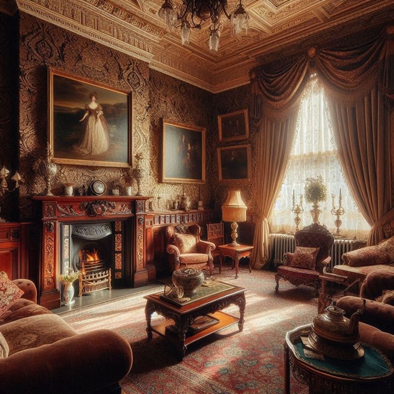 18 Photos That Show Inside A Mansion That Belonged To One Of America’s Wealthiest Families - Decor Hint Gilded Mirrors and Antique Furnishings