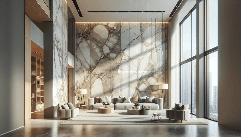 9 Expensive-Looking Decor Trends You'll See Everywhere This Year, Designers Say - Decor Hint Statement Stone Beyond Countertops
