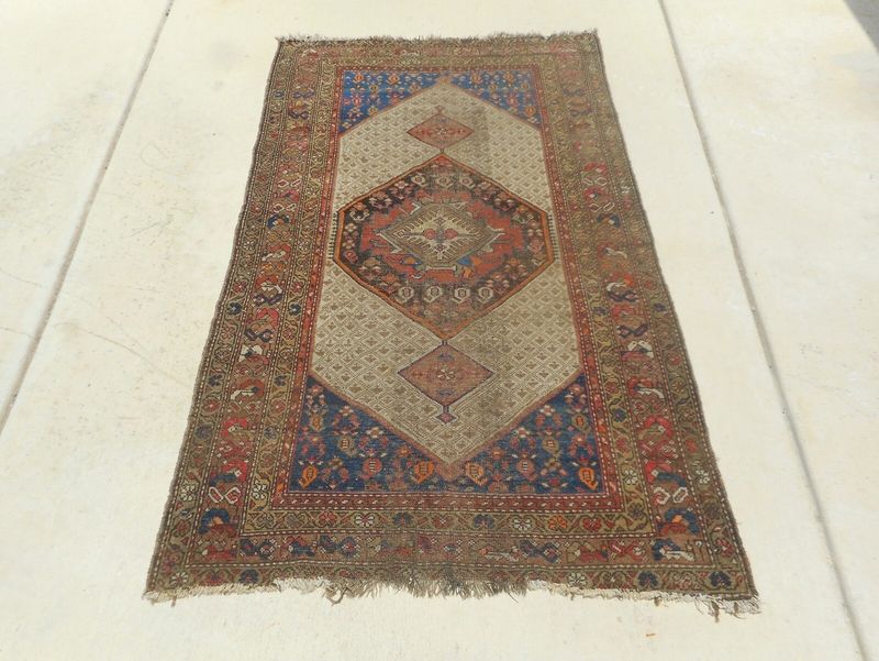 Faded Or Damaged Persian-Style Rugs