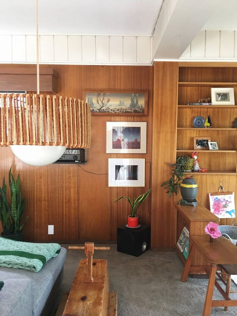12 Vintage California Home Décor Pieces That Aren't Worth a Dime (And 5 That Still Shine) - Decor Hint Faux Wood Paneling
