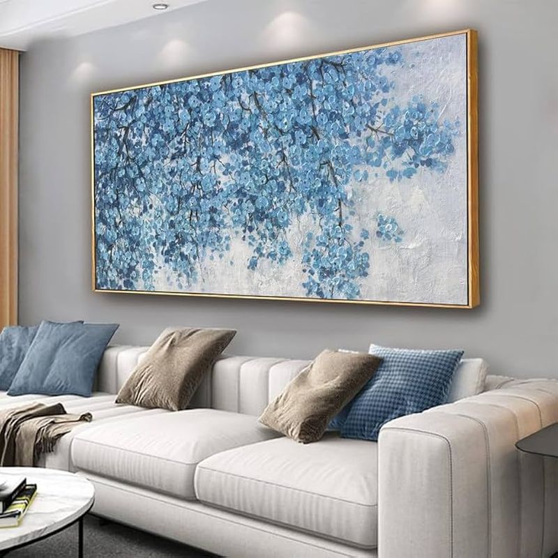 11 Interiors That Make A Case For The Blue & Green Color Combo - Decor Hint Botanical Print Gallery Wall