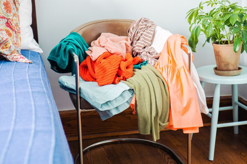 9 Things To Get Rid Of In Your Bedroom, According To Professional Organizers - Decor Hint Laundry on Display