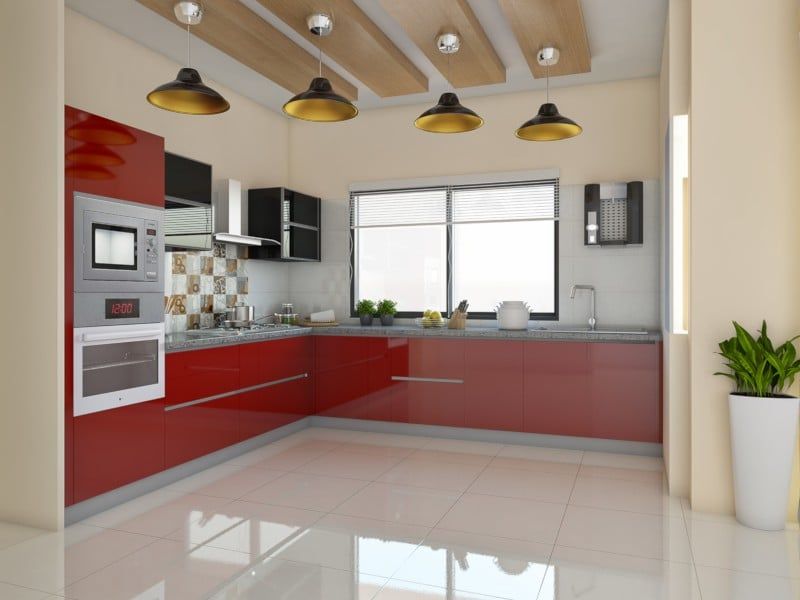 6 Kitchen Colors To Try In Lebanon Homes And 6 More Beautiful Tones For A Fresh Look - Decor Hint Pomegranate Red