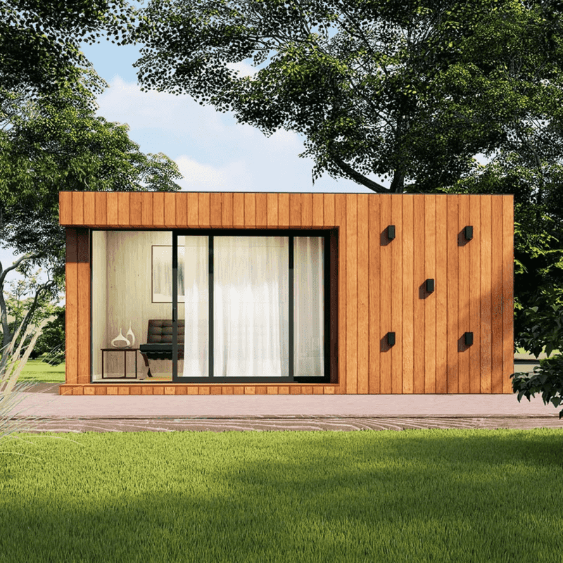 Eco-Prefab Tiny Guest Studio