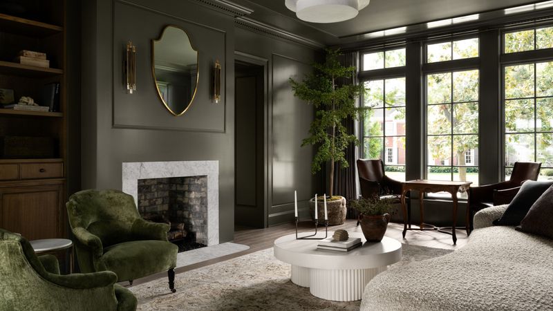 Scandinavian Color Palettes Aren't Always Muted And Monochrome Here Are The Combinations Experts Choose - Decor Hint Forest Green with Dusty Pink