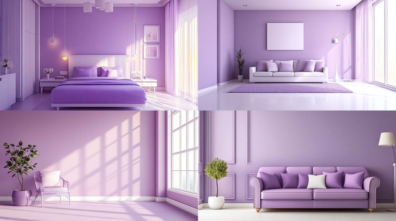 17 Colors You Should Never Pair With White, According To Interior Designers - Decor Hint Electric Purple