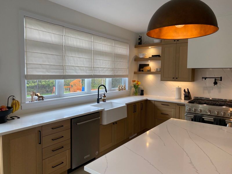 Heavy Window Treatments Blocking Light