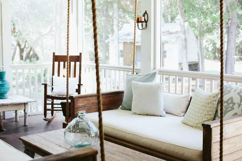 Porch Perfection: 9 Kentucky Looks That Define Southern Curb Appeal - Decor Hint Porch Swing Sanctuaries