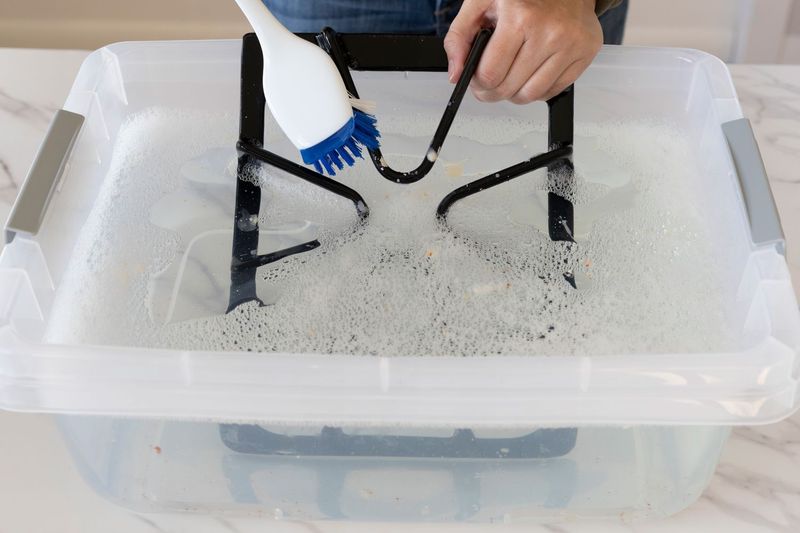 Dishwasher Detergent Soak