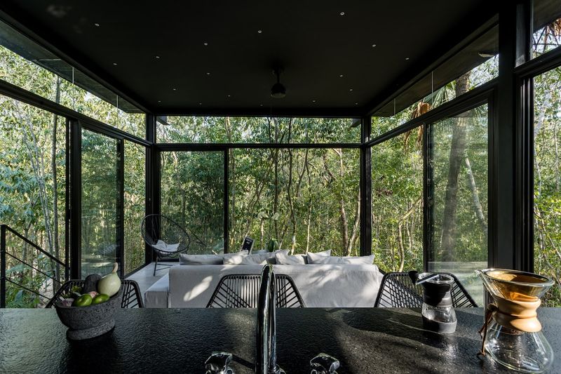 17 Tiny Homes That Prove Big Comfort Comes In Tiny Packages - Decor Hint Glass-Walled Tiny Home With Panoramic Views