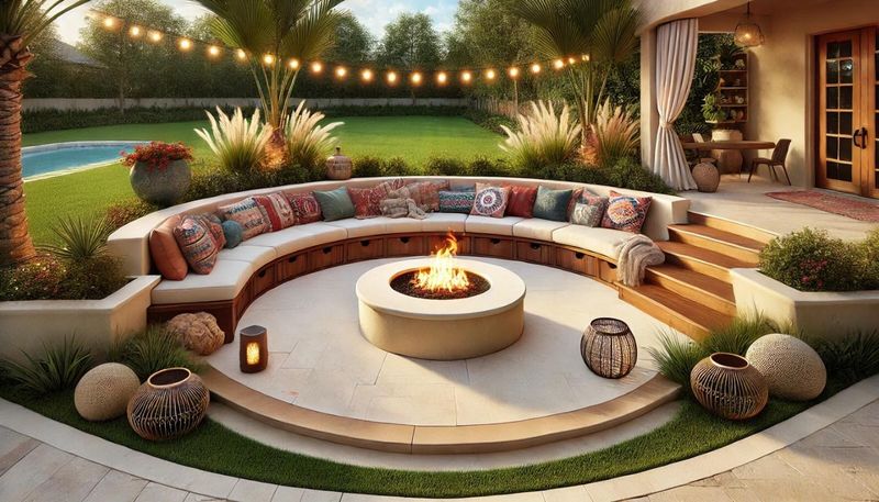 8 Backyard Design Moves That Make Florida Homes Feel Like Resorts - Decor Hint Design a Fire Pit Conversation Area