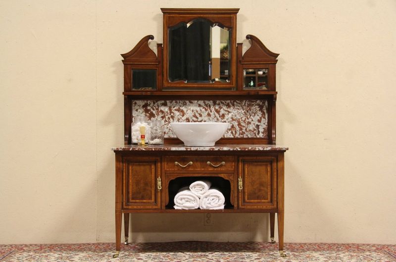 17 Priceless Pieces From The 1900s That Iowa Stylists Urge You To Search For - Decor Hint Antique Marble-Top Washstands