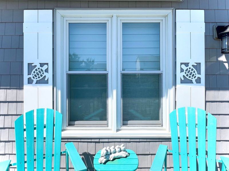 Shutters with Coastal Cutouts
