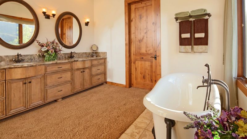 14 Outdated Home Features That Could Be Costing You Home Value In 2025 - Decor Hint Carpeted Bathrooms