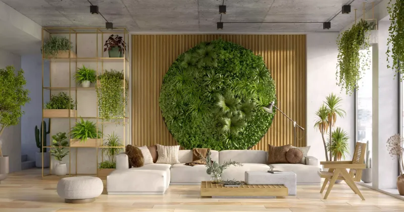 2025 Living Room Trends: 8 Big Ideas To Try This Year - Decor Hint Biophilic Bliss: Nature Takes Center Stage