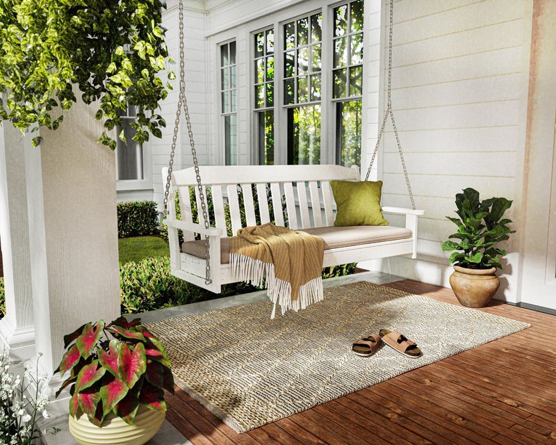 7 Coastal-Inspired Curb Appeal Ideas From Florida, And 5 Even Better Ones - Decor Hint Porch Swings That Invite Lingering