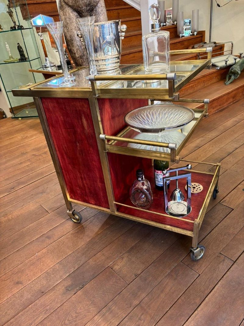The Window To Get These High-Value Vintage Pieces Is Closing Here's Where To Find Them In Time - Decor Hint Art Deco bar carts