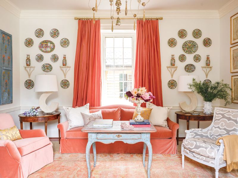 10 Sofa Colors Making Florida Living Rooms Look Dated And 10 That Refresh The Space - Decor Hint Primary Red Creates Visual Heaviness