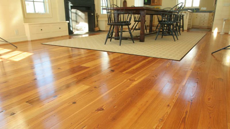 Vermont's Hidden Gem 14 Remarkable Details Of A 1898 Stone Colonial Revival On Expansive Land - Decor Hint Wide-Plank Wood Floors