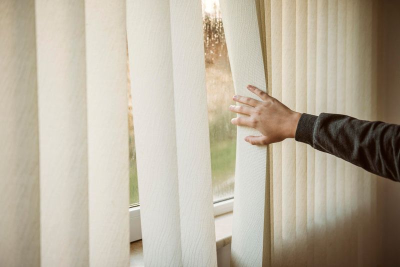 In My Experience These 10 Home Trends Will Devalue Properties By 2025 And These 5 Already Have - Decor Hint Vertical Blinds (already devaluing)