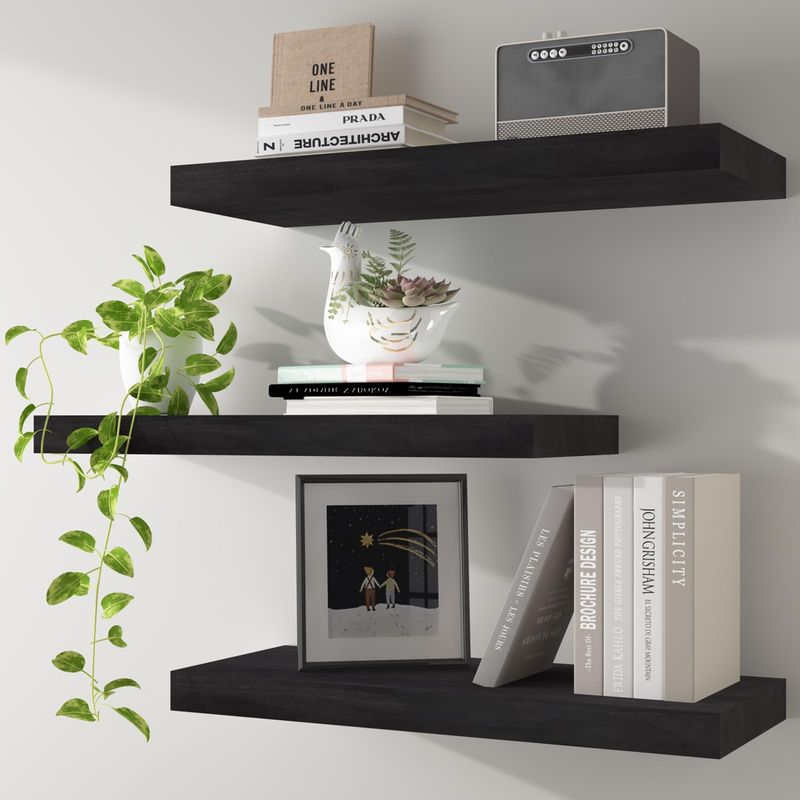 16 Essential Tips For Small Living Room Furnishing - Decor Hint Use Wall-Mounted Shelving