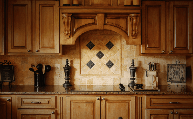 Ornate Kitchen Cabinetry