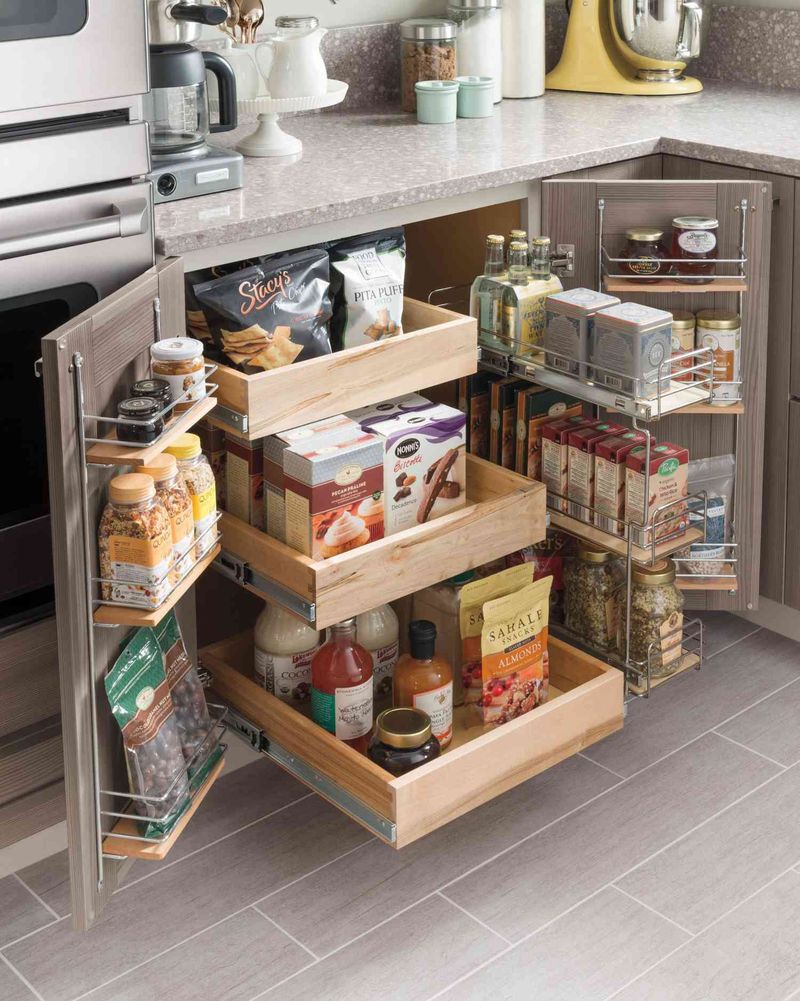 Customized cabinet interiors everywhere
