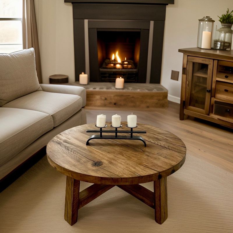 13 Living Room Elements That Bring Southern Charm To Texas Houses - Decor Hint Distressed Wood Coffee Tables