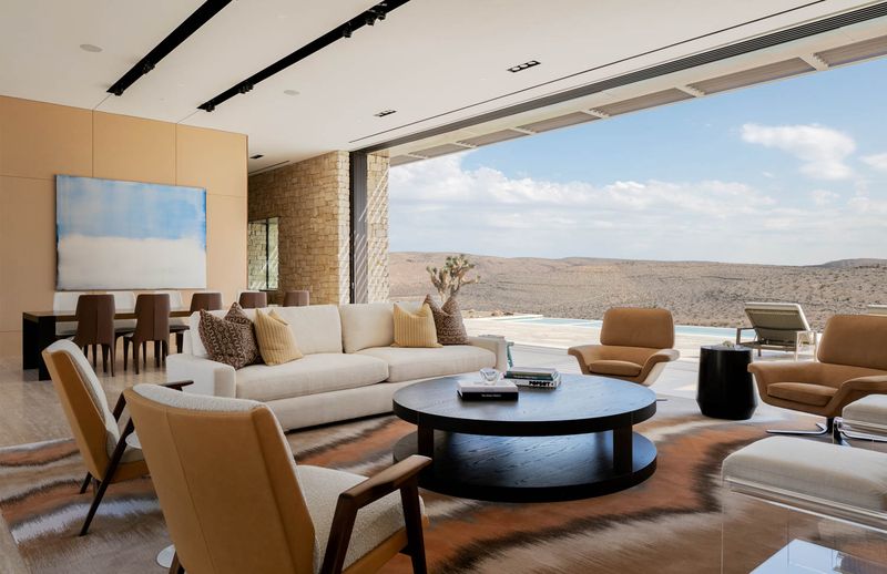 11 Of The Best Two-Bedroom Contemporary House Plans That Blend Style & Function - Decor Hint Indoor-Outdoor Flow Plan