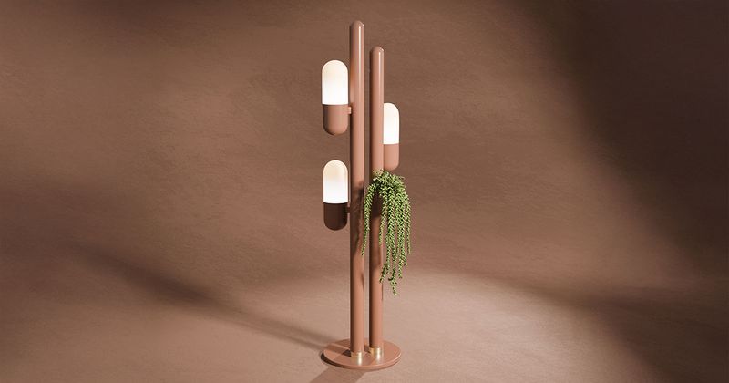 Modern Meets Rustic Lighting Designs Common In Arizona Homes - Decor Hint Saguaro Cactus-Inspired Floor Lamps