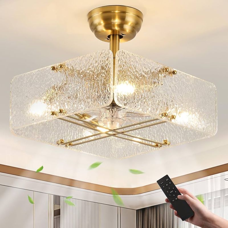10 Reasons Fandeliers Are The Hottest Hybrid Lighting Trend Today - Decor Hint Remote-controlled Operation