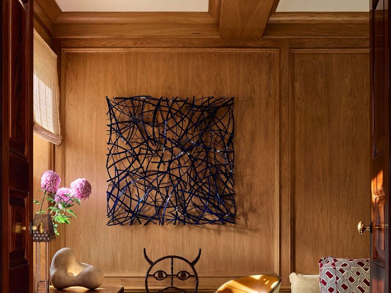 Color Palettes, Textures, And Materials Used In The Renovation