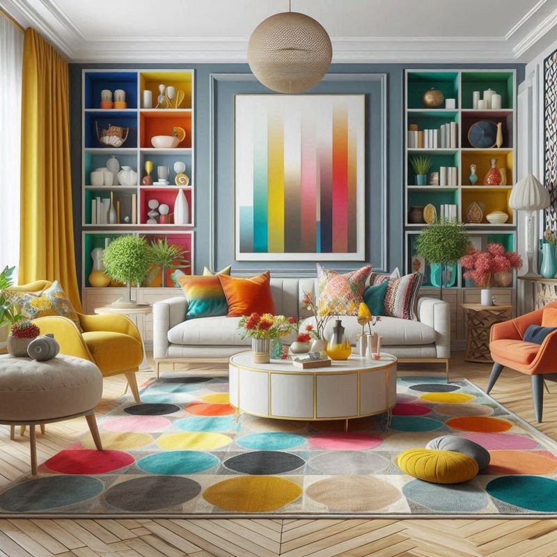 15 Decor Fixes For Rooms That Feel 'Off' - Decor Hint Introduce a Pop of Color with Accessories