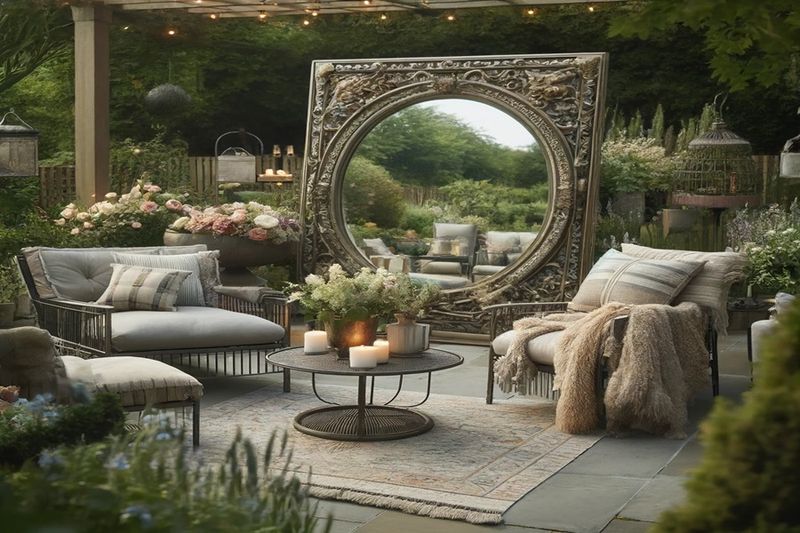 Mirror Style: A Fresh Take On Using Them In Home Design - Decor Hint Outdoor Mirror Magic