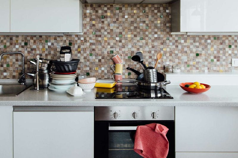 8 Things That Make Your Kitchen Look Cheap, Plus 8 That Elevate It - Decor Hint Cluttered Countertops
