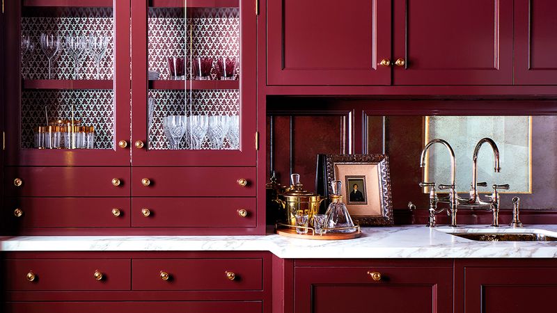 Deep Burgundy