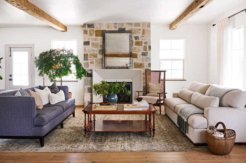 Burgundy Furniture With Matching Walls – Choose Neutral Linen Tones Instead