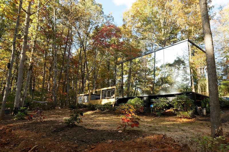 Glass Cube Forest Retreat