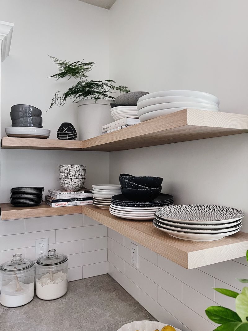 The Future Of 9 Home Designs Kansas Realtors Avoid And 11 Headed For Big Wins - Decor Hint Floating Shelves (win)