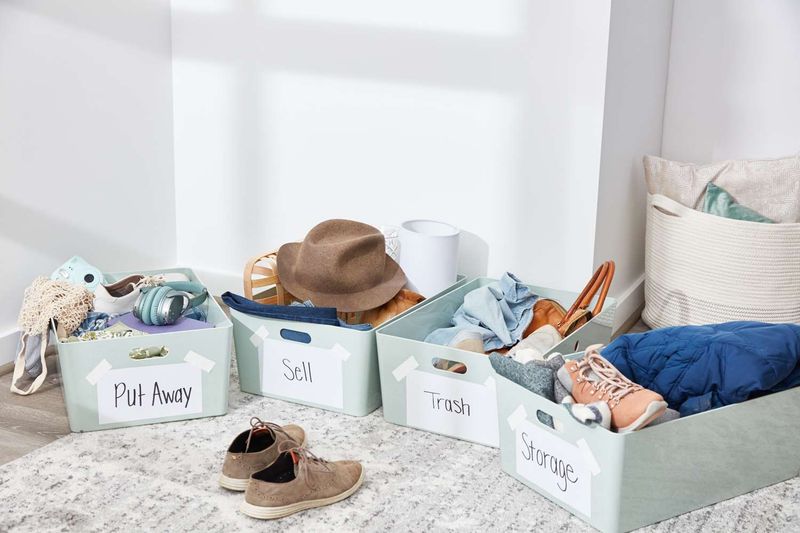 11 Mistakes To Avoid When Decluttering Your Home This Spring (What To Do Instead) - Decor Hint Skipping The Sorting System