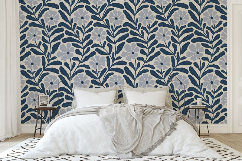 12 Quick Home Updates NYC DIY Fans Are Loving Right Now - Decor Hint Applying Removable Wallpaper